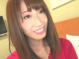 清楚系の20歳百貨店受付嬢がハメ撮りで美乳を揺らして敏感に反応