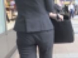 激アツおかず366（パンツスーツスタイルOL様の肉尻）
