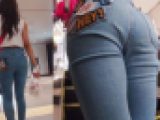 【スキニ―尻】脚長お姉さん