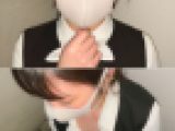 【ホテルマン】【交渉痴漢】従業員扉の奥で新人スタッフに無理やり手コキ敢行…！※イラ手コキ成功【高画質】