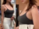 【フルHD】Vol2 タンクトップの巨乳 何度も乳揺れ