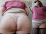 【ワンコイン人妻パンチラ】誰がどう見ても怪しい仮想帖館投資セミナーを受講する専業主婦おばさん
