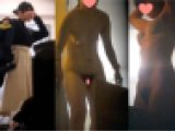 めちゃ可愛らしい女子大生。びっしり広範囲に生い茂った陰毛は、まだ男性に見られた事がないのでしょう。