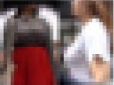 【街撮り動画Part123】ぽっちゃり爆乳揺れ2人