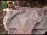 学生モデルの脱ぎたてパンツ拝見 #010