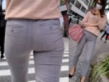 【殿堂入】神尻パンツスーツOL！履きこなしが神すぎる！パンツスーツ史上、歴史的な神尻OL361