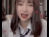 TikTokライブ②　制服パンチラ
