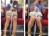 美人お姉さんのエロ過ぎる立ち生足美脚547