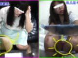 【面接で盗撮⑭】清楚系とギャル系→対照的な二人のパンチラ