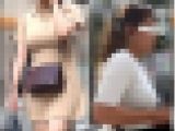 【街撮り動画Part184】女子大生2人の巨乳揺れ
