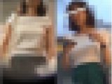 【街撮り動画Part186】スレンダーなお姉さん2人の美巨乳