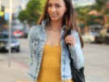 ビバリーヒルズのお尻が素敵なモデル体型の女の子をナンパ。