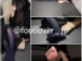 【画像＋動画】２８才クォーターOLの蒸れた高品質タイツ！汗を吸った重ね履き靴下！痛んだ素足！