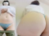 【ワンコイン人妻パンチラ】楽しそうな表情でショッピングを楽しんでいたマン毛全開ジム帰りおばさん