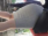 ぱつんぱつんに膨らんだデカ尻で階段歩行(再販)