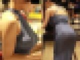 【高画質】本屋のタイト尻ロケット爆乳美人