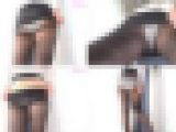 黒パンスト脚を見られたい、露出癖のミニスカOLさん（3）