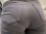 ＯＬ黒パン線デニ尻353