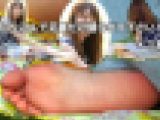 回り込んで足裏だけ撮らせて下さい！×３名