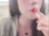 韓国の女の子の唾吐き24