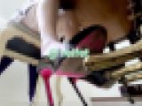 ハイヒールでピアノペダル踏み#5