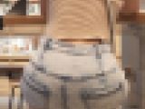 【20代ギャル】安産型のハイウエストエロデニム尻