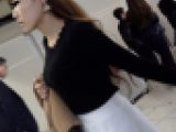 おかず675（超美人OL様のふわふわニット乳が上下に揺れる！）