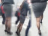 パンストOLのヤバすぎるお尻と美脚