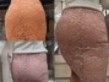 【ピンクタイスカ】透けるぐらい薄いスカートのデカ尻OL4