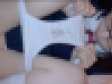 地味可愛い眼鏡っ子ショーツぬるぬる 気弱 シミパン下着素人【個人撮影】