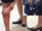 展示会　コンパニオンの足６