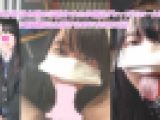 【初撮り】女子大生のセフレを会社に呼び出し、同僚の横で即尺フェラでヌイてもらいました