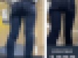 【1222】チンタラクティバーの後ろにつくのは通常の3倍疲れます！ピチピチスキニージーンズ女子