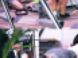 バレちゃった・・・　新卒OLさんお仕事そっちのけの大胆開脚