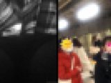 素人痴漢日記６TRAIN目★ピンクマスク女子の生態