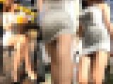 【超高画質セット】パンスト美人 乳揺れとタイト尻にパンチラ