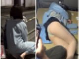 丸の内OL 夜道でフラつく美脚を捕獲 薄緑色の下着に金玉沸騰 軽バン荷台 痴漢