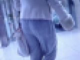 清楚系の激カワ美少女がスラックス履いてお尻モッコリさせて歩いてるよ