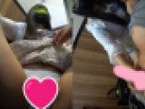 ＊パパ活女子＊コンカフェで働く可愛い現役大学生の手コキ×パンチラ