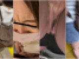 [痴漢盗撮]ショートカットのデカ尻デニスカ姉
