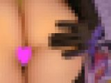 【ローアングル】マイクロミニ＆黄色紐Tバック