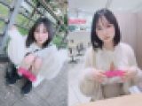 【プチ露出】某観光名所【女子大生】