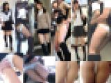 【痴漢3人SET】制服美●女達の両穴びしょ濡れ掻き回し痴漢セットSP