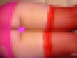 【ベッドシーン】ボディコン＆アミアミTバック
