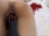 220-【乳首ピアス美女肉便器19歳かりんちゃん感度お化け】新型バイブで玩具責め。『壊れちゃうっ！許してぇぇ！』