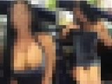 巨乳がぽろんと見えちゃったお姉さん　セット