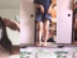 全裸でノリノリダンス その後狂乱高速ピストンへ
