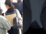 素人痴漢日記７０TRAIN目★ピンクの人形をぶら下げた女子の生態
