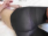 （動画）パリコレモデル並みのウルトラスレンダー美女④（黒タイツ+くすぐり）