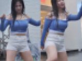 巨乳JD★雨に濡れながらダンス